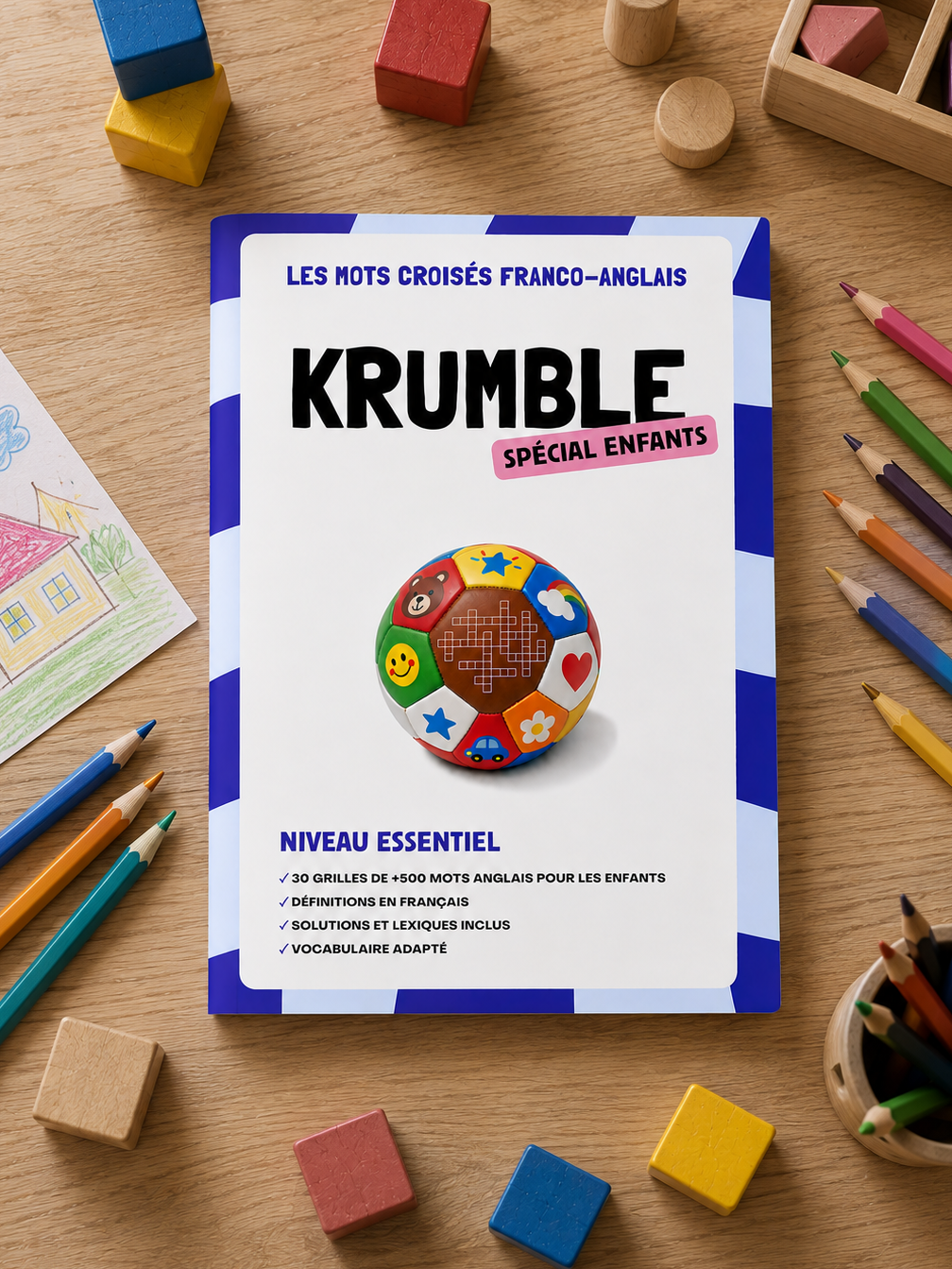 Mots croisés Krumble Kids ESSENTIEL